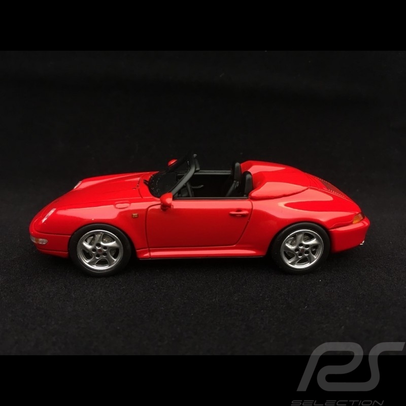 Porsche 911 type 993 Speedster Indischrot 1/43 Schuco 450887800
