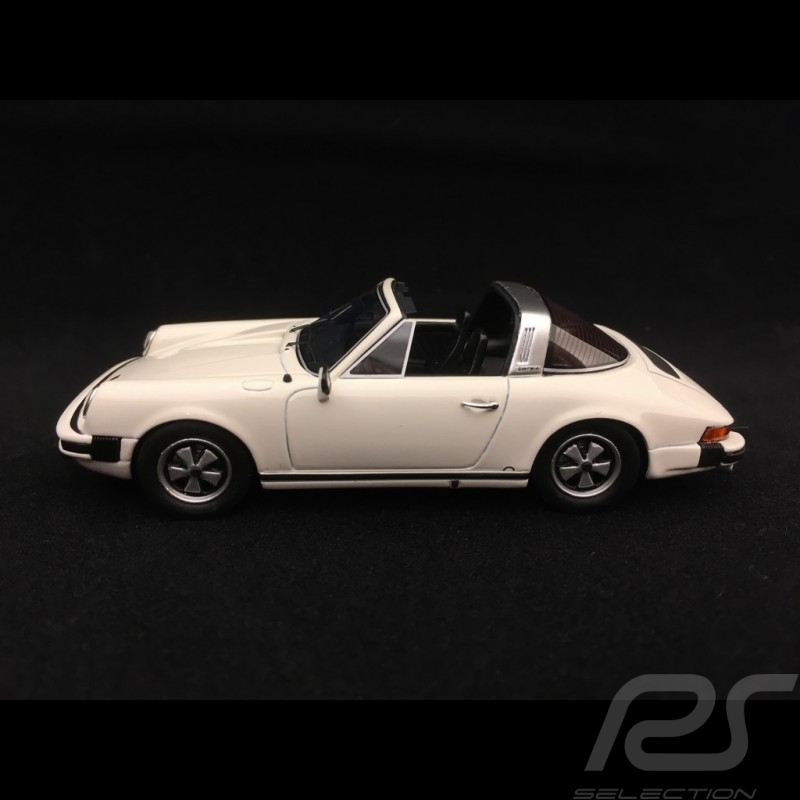 Porsche 911 Targa 1975 1/43 Schuco 450891300 Grand Prix blanc white weiß 