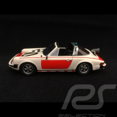 Porsche 911 Targa 1975 Rijskpolitie 1/43 Schuco 450891400