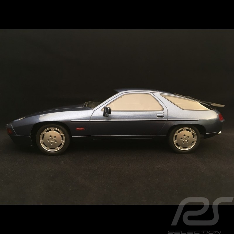 Porsche 928 S4 1987 1/18 LS-Collectibles LS022A Bleu métallisé metallic blue blau