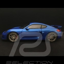 Porsche Cayman GT4 2015 1/18 Schuco 450040200 bleu saphir sapphire blue saphirblau 