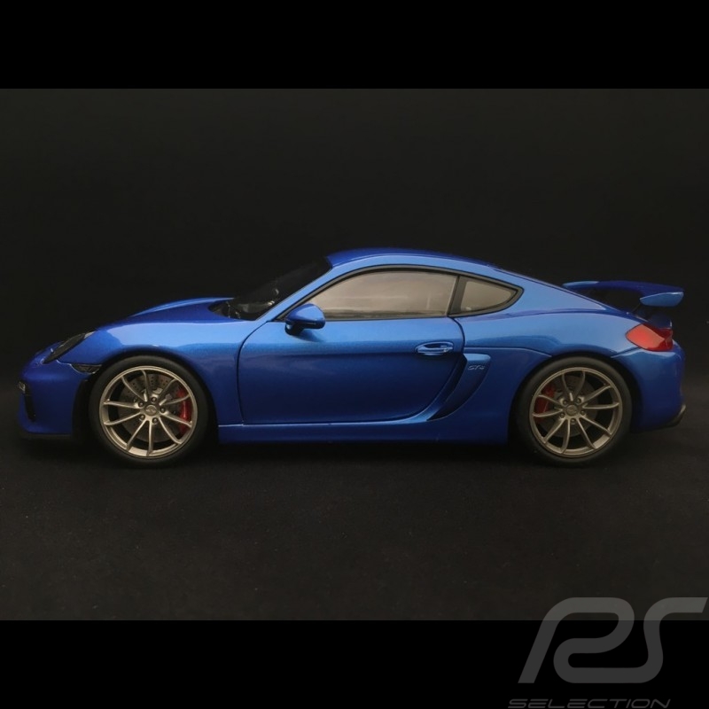 Porsche Cayman GT4 2015 1/18 Schuco 450040200 bleu saphir sapphire blue saphirblau 
