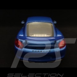 Porsche Cayman GT4 2015 saphirblau 1/18 Schuco 450040200