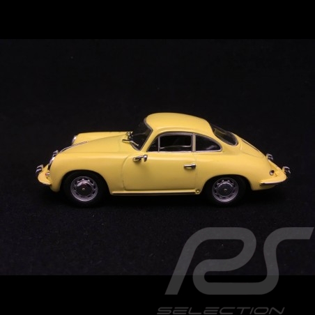 Porsche 356C Coupé 1963 jaune 1/43 Minichamps 430062327