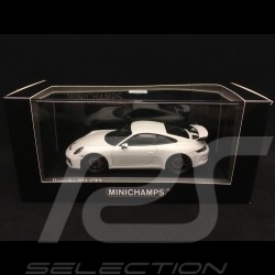 Porsche 911 GT3 type 991 phase II 2017 1/43 Minichamps 413066030 blanc carrara métallisé white weiß