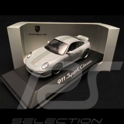 Porsche 911 type 997 Sport Classic grise 1/43 Schuco WAP0200090A