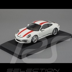 Set Porsche 911 R 1967 - 2016 1/43 Minichamps 413066221 blanc / rouge white / red weiß / rot