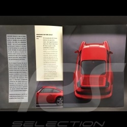 Porsche Brochure  911 RS America type 964 in english 1993