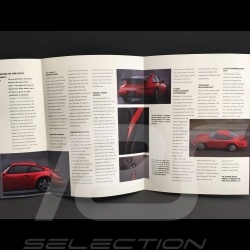 Porsche Brochure  911 RS America type 964 in english 1993
