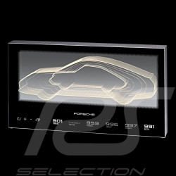 Porsche 911 Silhouette luminaire Porsche Design WAP0500060F Lampe décoration Decoratin Lamp Dekoration Leuchte