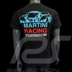 T-shirt Porsche 917 LH  Le Mans 1971 n° 21 Martini Racing noir Porsche Design WAP870 - homme men Herren