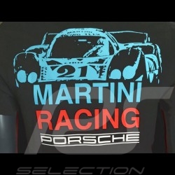 T-shirt Porsche 917 LH  Le Mans 1971 n° 21 Martini Racing bleu foncé Porsche Design WAP871 - homme