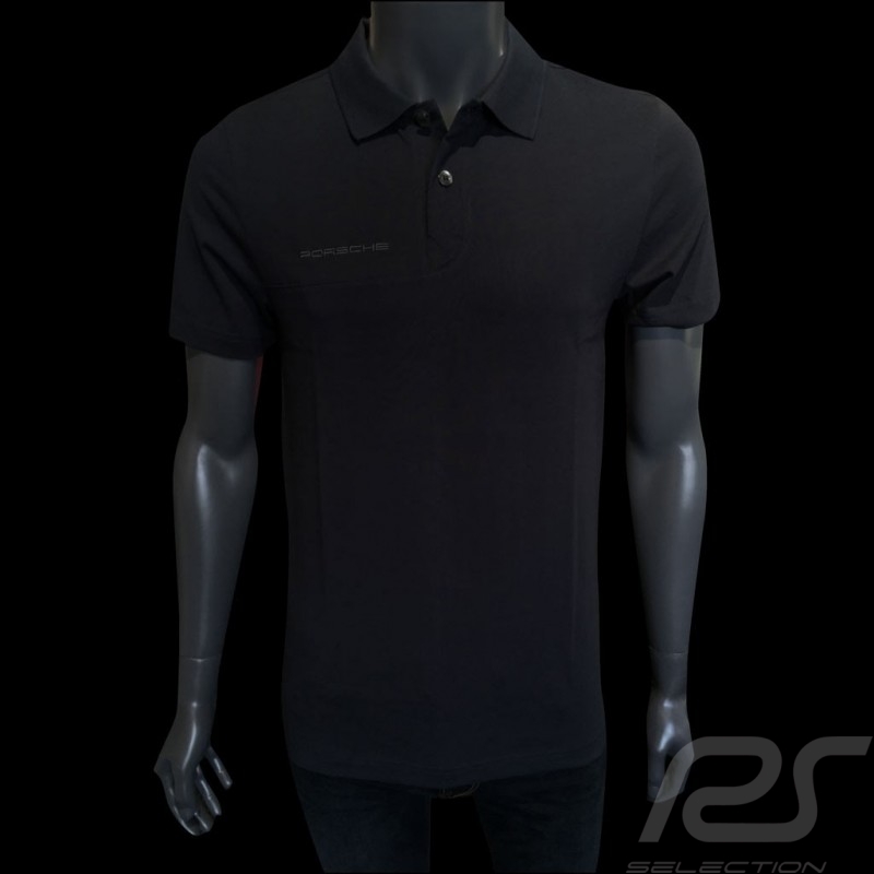 Polo Porsche Classic Porsche Design WAP873 - homme men herren bleu marine navy blue marineblau