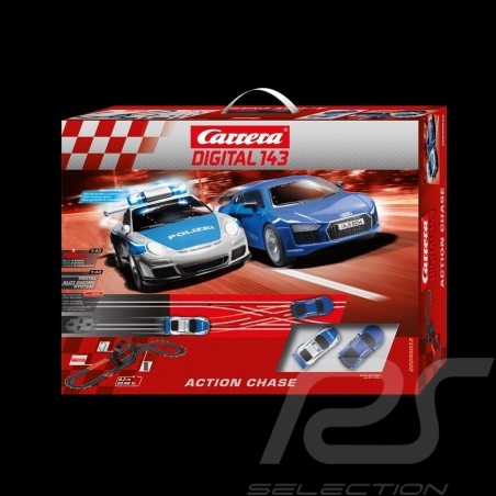 Circuit Carrera Digital Porsche / Audi Action chase 1/43 Carrera 20040033 Track Bahnset