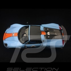 Slot car Porsche 918 Spyder  n° 2 Gulf racing 1/32 Carrera 20030788