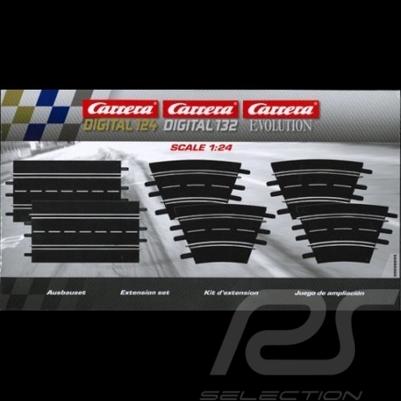 Bahnset Carrera Verlängerungspaket n° 1 1/24 1/32 Evolution Carrera 20030788