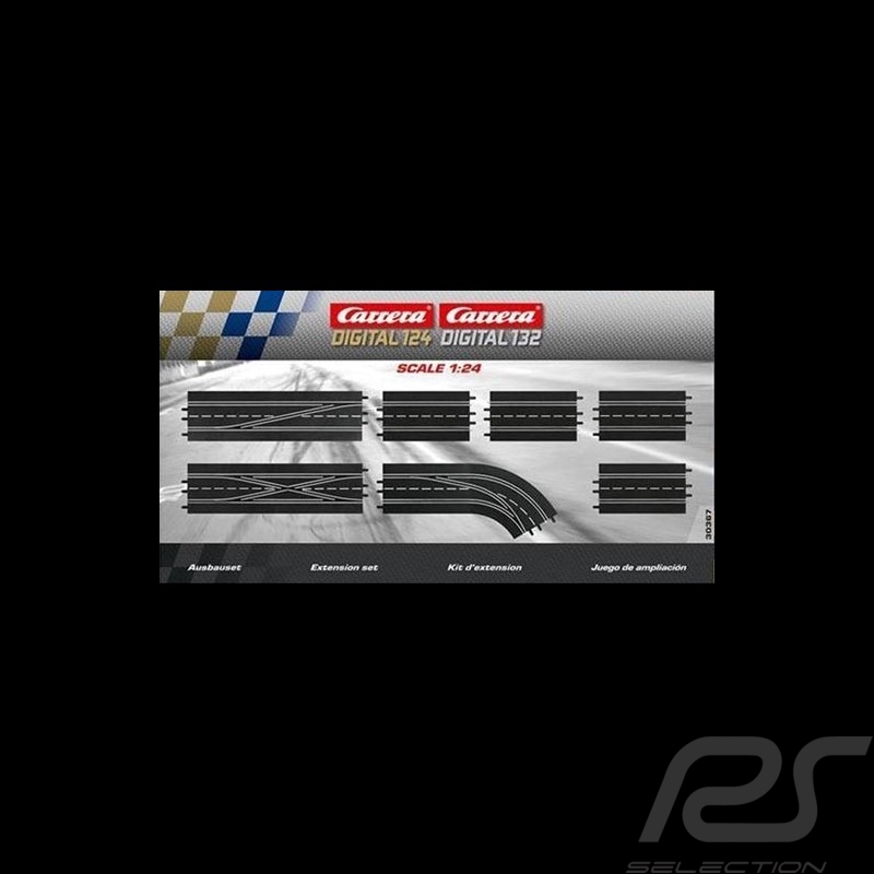 Circuit Carrera Pack d'extension n° 2 1/24 1/32 Carrera 20030367 Track Extension Pack Bahnset Carrera Verlängerungspaket
