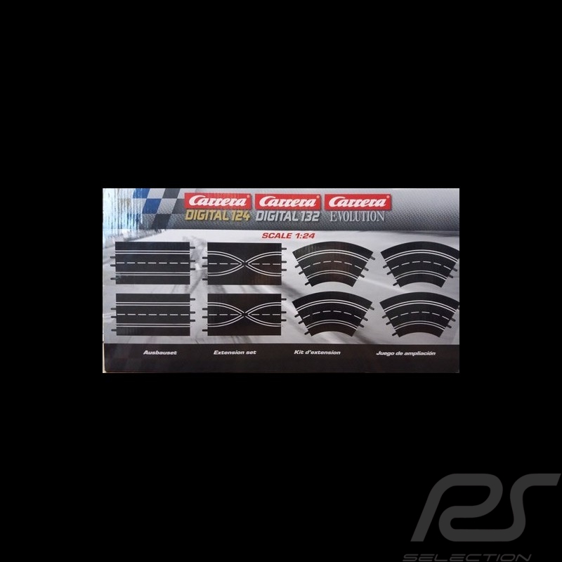 Circuit Carrera Pack d'extension n° 3 1/24 1/32 Evolution Carrera 20026953 Track Extension Pack Bahnset Carrera Verlängerungspak