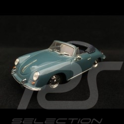 Porsche 356 B cabriolet 1960 Etna blue 1/43 Minichamps 400064330