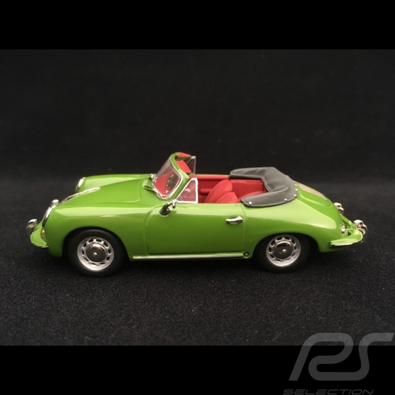 Porsche 356 C cabriolet 1965 Weidengrün 1/43 Minichamps 430062337