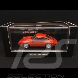Porsche 911 type 993 Coupé 1993 1/43 Minichamps 430063012  rouge-orange red-orange orangerot