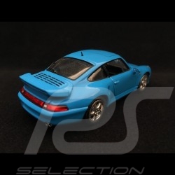 Porsche 911 type 993 Turbo S 1998 1/43 Minichamps 436069270 bleu Riviera Riviera blue Rivierablau
