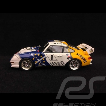 Porsche 911 type  993 Cup VIP Supercup 1996 n° 1 1/43 Schuco 450888200