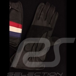 Driving Gloves Racing black leather