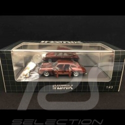 Porsche 911 Sedan 4 doors 1972 burgundy 1/43 Matrix MX41607025