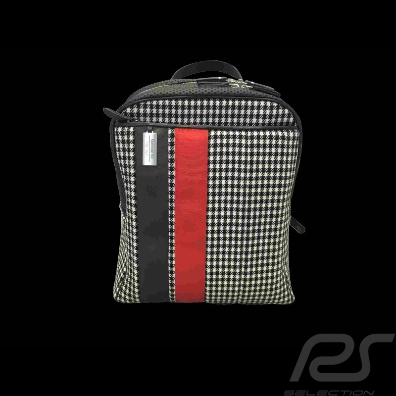 Backpack 911 classic houndstooth / vinyl Basketweave