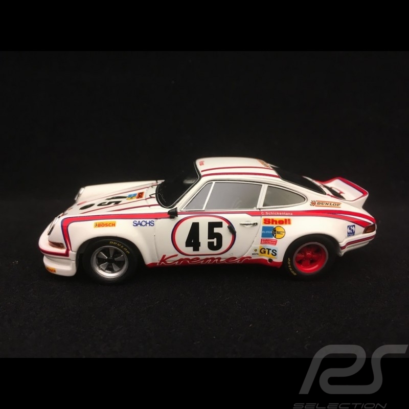 Porsche 911 Carrera RSR 2.8 Winner Le Mans 1973 Kremer n° 45 ﻿1/43 Spark  S4688