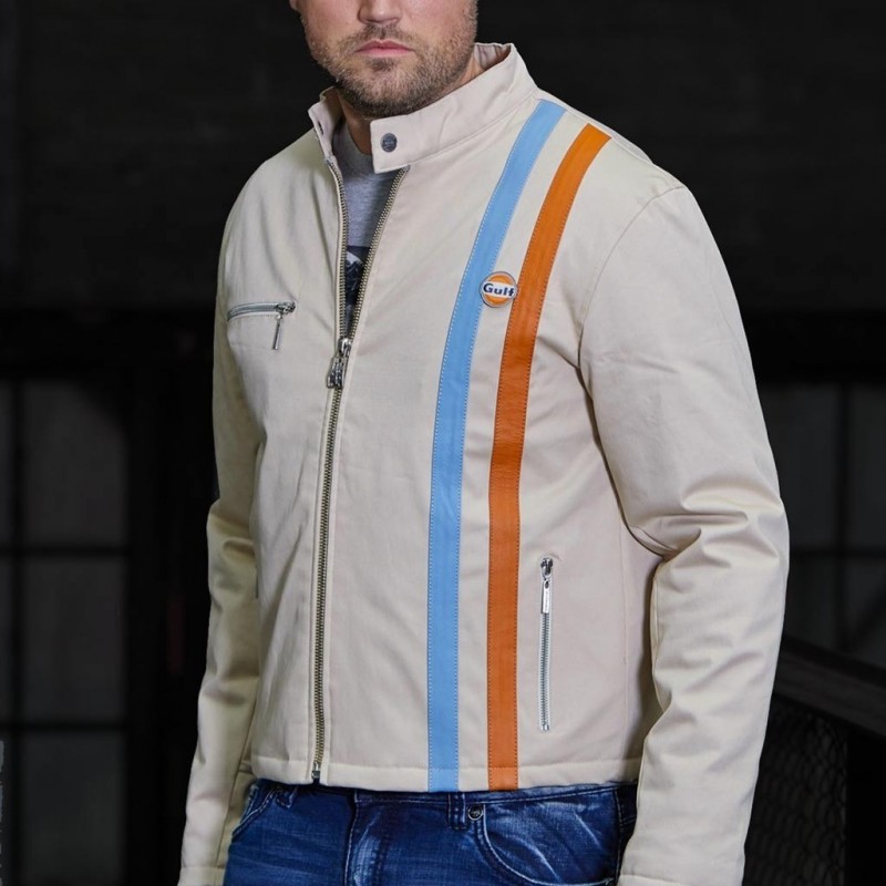 Coupe vent Adidas homme beige taille M veste légère streetwear - Vêtements