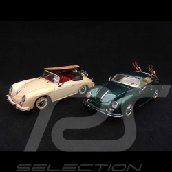 Duo Porsche 356 A " 70 Jahre Porsche " 1/43 Schuco 450256900 450255900