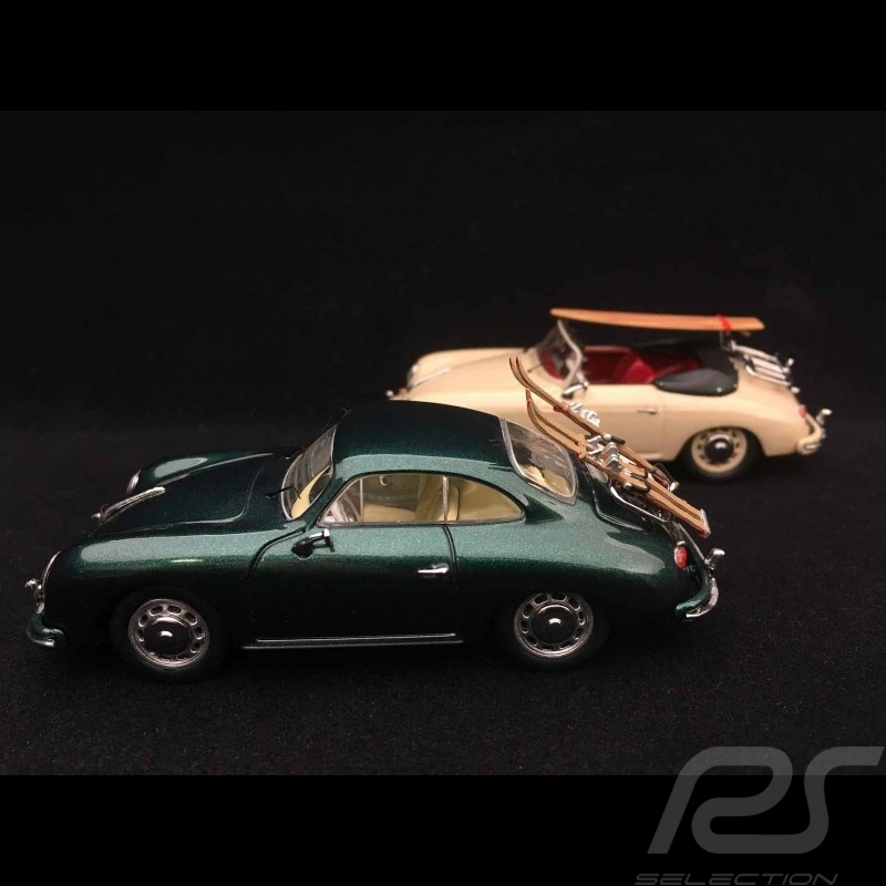 Duo Porsche 356 A " 70 Years Porsche " 1/43 Schuco 450256900 450255900