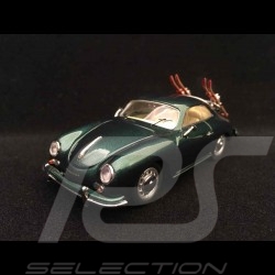 Porsche 356 A Coupé " 70 ans Porsche " Lago green skis 1/43 Schuco 450255900