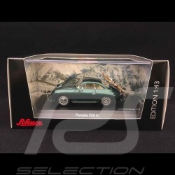 Porsche 356 A Coupé " 70 ans Porsche " Lago green skis 1/43 Schuco 450255900