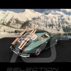 Porsche 356 A Coupé " 70 ans Porsche " Lago green skis 1/43 Schuco 450255900