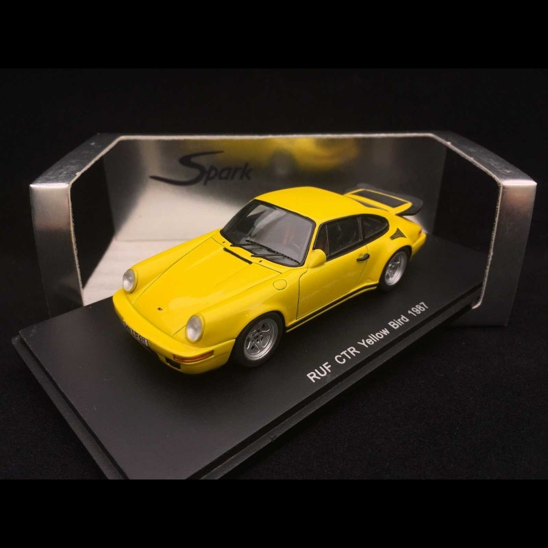 Paragon 1/64 - Porsche 911 (964) RUF CTR Yellowbird 1987 - Blossom Yellow (RHD)
