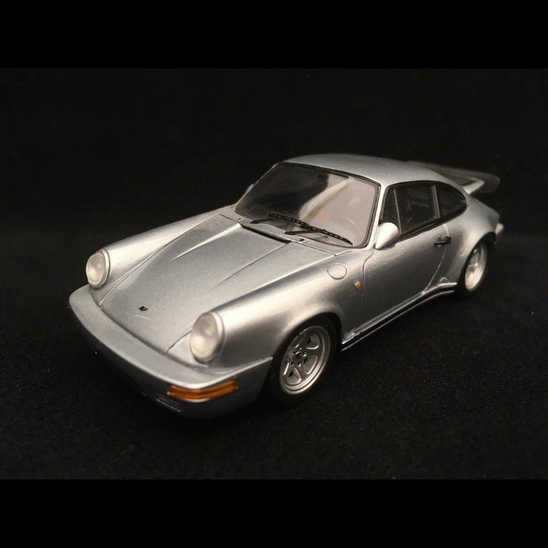 Porsche RUF CTR 1988 Gris - Spark 1/43 S0703 - Miniature Résine Collection Boîtier