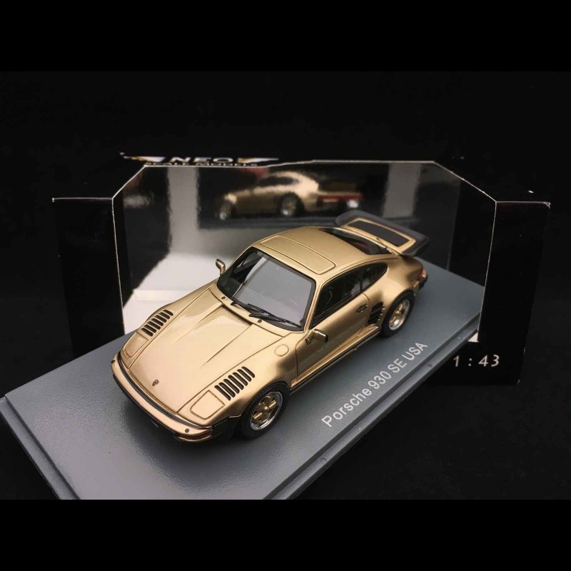 NEO 1/43 ポルシェ911(930)SE WOW Porsche 930 Turbo SE Targa Flatnose 1987 Green 1:43 Neo 43883