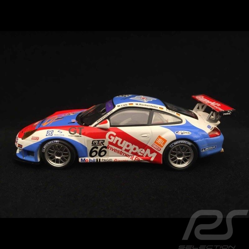 Porsche 911 typ 996 GT3 RSR Sieger Spa 2005 n° 66 1/43 Minichamps 400056466