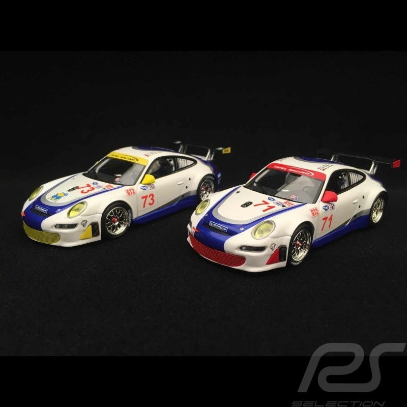 Porsche 911 type 997 GT3 RSR Sebring 2007 n° 71 / n° 73 1/43 Minichamps 400076471 400076473