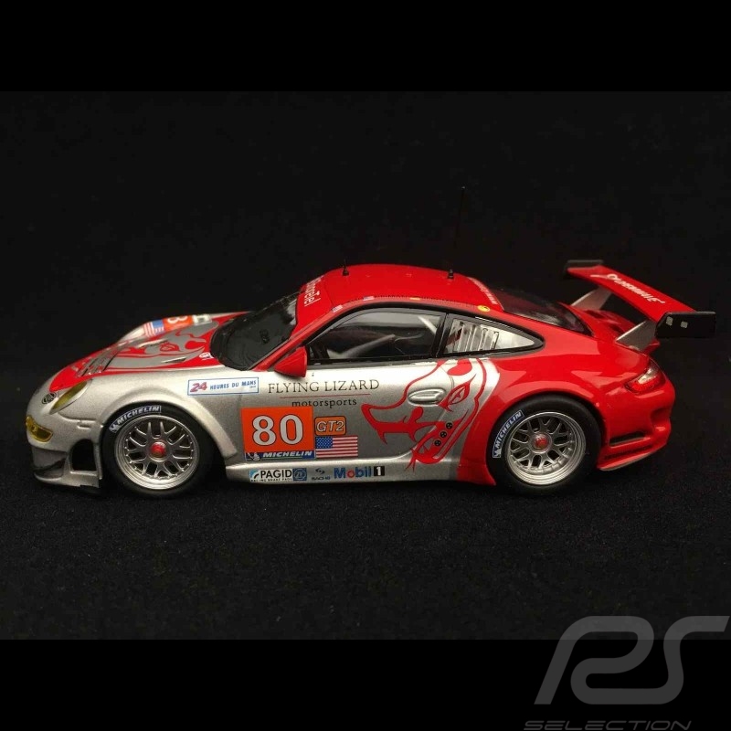 Porsche 911 typ 997 GT3 RSR Le Mans 2010 n° 80 1/43 Minichamps 410106980