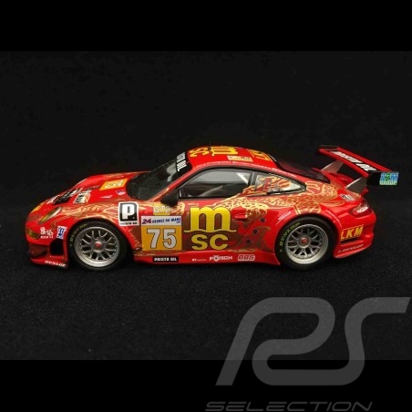 Porsche 911 typ 997 GT3 RSR Le Mans 2009 n° 75 1/43 Minichamps 400096975