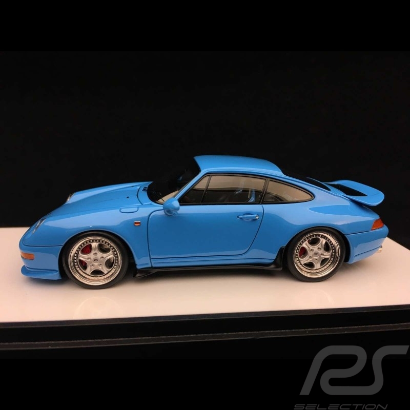 Porsche 911 type 993 Carrera RS 1995 bleu Riviera 1/43 Make Up Vision VM117A