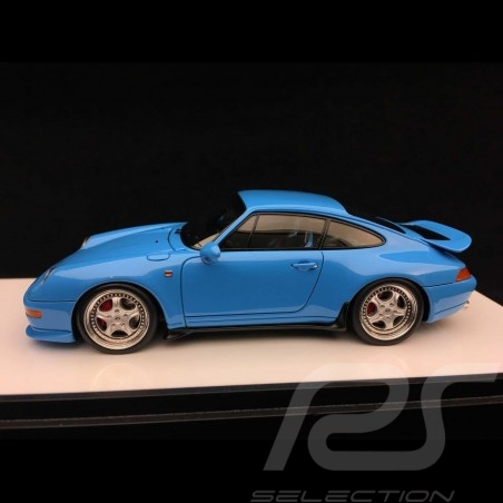 Porsche 911 type 993 Carrera RS 1995 Riviera Blue 1/43 Make Up Vision VM117A