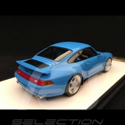 Porsche 911 type 993 Carrera RS 1995 bleu Riviera 1/43 Make Up Vision VM117A