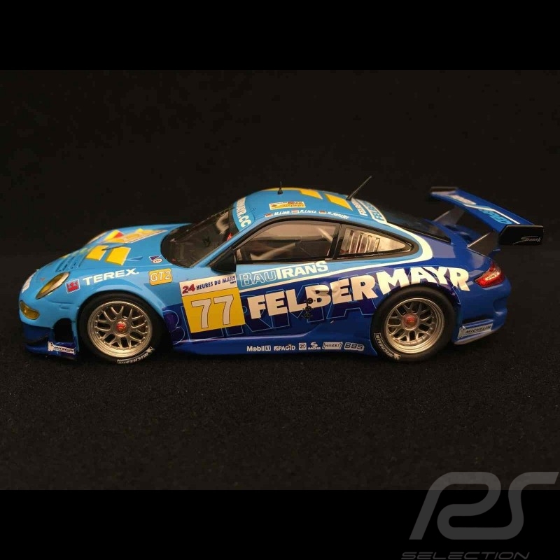 Porsche 911 typ 997 GT3 RSR Le Mans 2009 n° 77 1/43 Minichamps 400096977