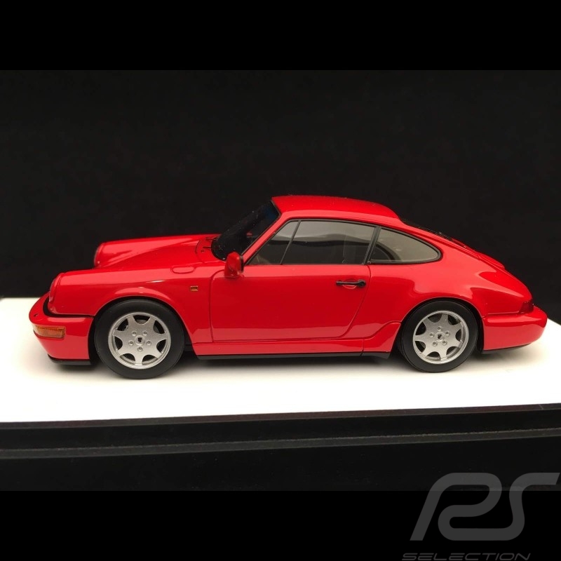 Porsche 911 type 964 Carrera 2 1990 Guards red 1/43 Make Up Vision VM125A