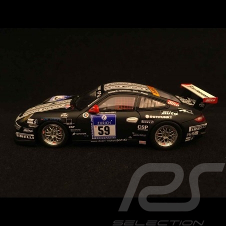 Porsche 911 typ 997 GT3 R ADAC Nürburgring 2011 n° 59 1/43 Minichamps 437116159